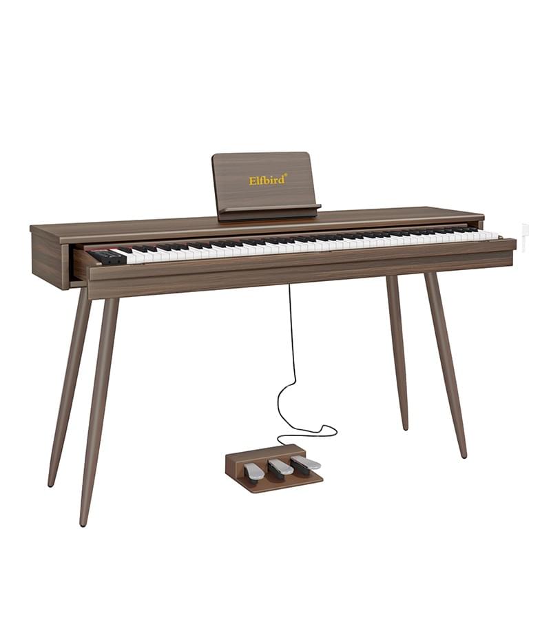 Ψηφιακό Πιάνο Elfbird K-8819 Black Brown