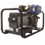 Γεννήτρια πετρελαίου 230 Volt 10 KVA Ιταλίας με μίζα Interpower 20hp