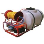 Ψεκαστικό βυτίο επικαθήμενο 300 λίτρα με 6,5HP εδάφους
