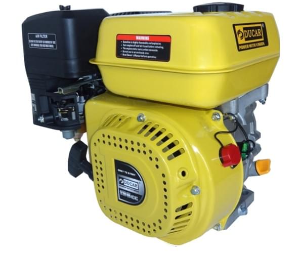 BΕΝΖΙΝΟΚΙΝΗΤΗΡΑΣ 6.5HP DUCAR DJ168F ΜΕ ΠΑΣΟ