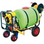Ψεκαστικό συγκρότημα INTERPOWER 160 με ΚΑΡΟΤΣΙ ΒΥΤΙΟ με αυλό εκτόξευσης 6,5HP