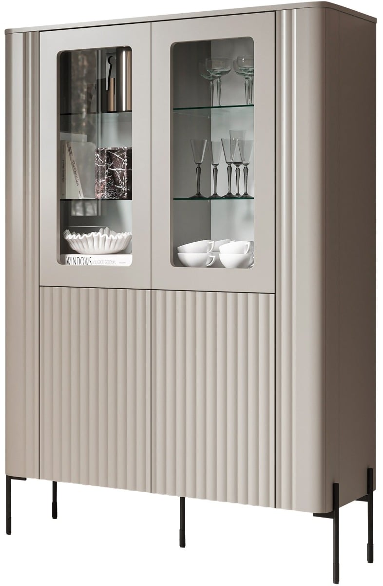Βιτρίνα Vera 110-Cashmere