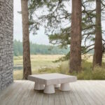 Pensacola/Τ-104x104xh.40,6cm Concrete Table Oat