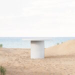 Big Sur/Τ oslash;122xh.79,5cm Τable White Rock