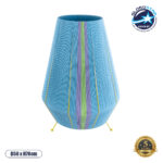 GLOBOSTAR® SALERNO 02333 Boho Επιδαπέδιο Φωτιστικό με Ντουί 1 x E27 AC 220-240V IP20 - Πολύχρωμο - Μ50 x Π50 x Υ70cm