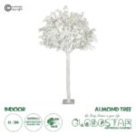 GloboStar® Artificial Garden ALMOND TREE 21114 Τεχνητό Διακοσμητικό Δέντρο Αμυγδαλιά Μ380 x Π380 x Υ300cm