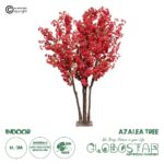 GloboStar® Artificial Garden AZALEA TREE 21059 Τεχνητό Διακοσμητικό Δέντρο Αζαλέα Μ230 x Π230 x Υ300cm