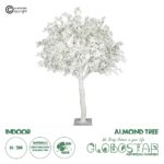 GloboStar® Artificial Garden ALMOND TREE 21113 Τεχνητό Διακοσμητικό Δέντρο Αμυγδαλιά Μ180 x Π180 x Υ200cm