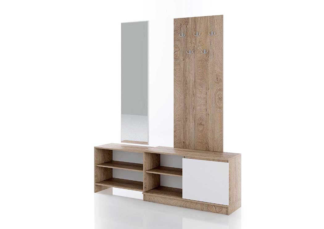 Έπιπλο Εισόδου Modul 961, 168/200/35 εκ., Genomax