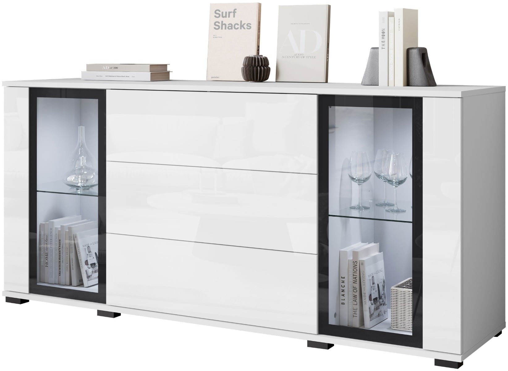 Μπουφές Caro SB 150-Leuko-Leuko gualistero