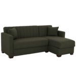 ΚΑΝΑΠΕΣ ΚΡΕΒΑΤΙ ΓΩΝΙΑ ΑΝΑΣΤΡΕΨΙΜΗ DARK OLIVE FB93244.05 202x140x78Yεκ.