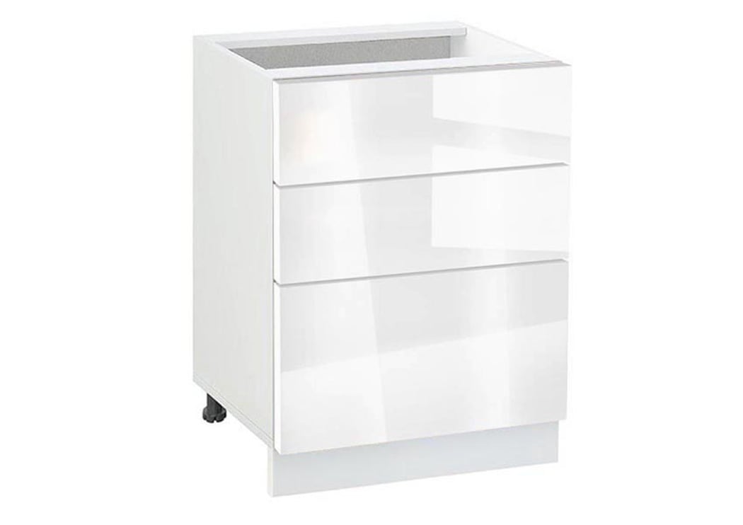 Ντουλάπι Κουζίνας επιδαπέδιο 60εκ., Νο 603 Alba Gloss, κωδ.1220000001 , Genomax