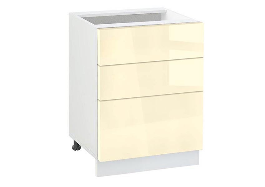 Ντουλάπι Κουζίνας επιδαπέδιο 60εκ., Νο 603 Ivory, κωδ.1220000002 , Genomax