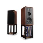 WHARFEDALE Linton Mahogany Red Ηχεία με Bάσεις (Ζεύγος)