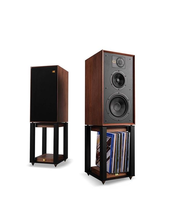 WHARFEDALE Linton Mahogany Red Ηχεία με Bάσεις (Ζεύγος)