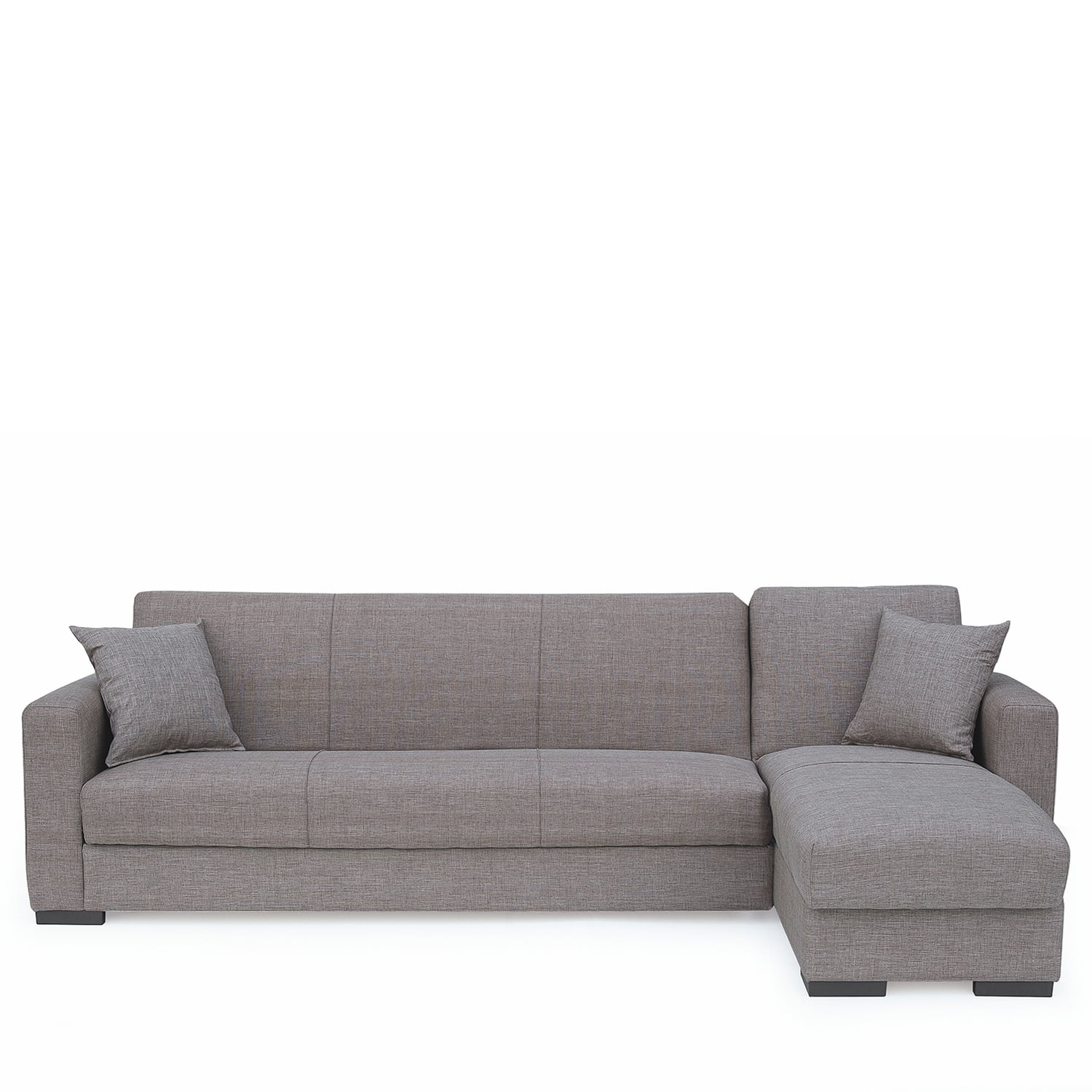 Καναπές Κρεβάτι Γωνιακός ArteLibre JOSE Καφέ 270x150x86cm - Image 2