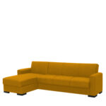 Καναπές Κρεβάτι Γωνιακός ArteLibre JOSE Μουσταρδί 270x150x86cm