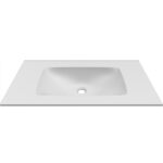 Νιπτήρας επίπλου DECISO 120 White BDDEC120WH KARAG 120,5x46x12cm