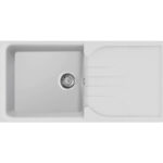 Νεροχύτης κουζίνας EGO 480 Bianco 68 ELLECI 100x50cm
