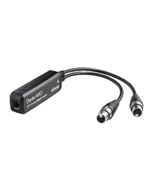 AUDINATE Dante Avio 2-in Analog Adapter