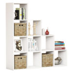 ΒΙΒΛΙΟΘΗΚΗ ΜΕΛΑΜΙΝΗΣ ΛΕΥΚΟ 120x30x123,6Υεκ.FB99238.11