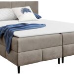 Επενδυμένο κρεβάτι Box Best II-Mpez-140 x 200