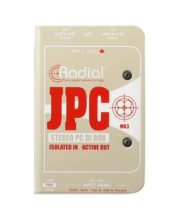 RADIAL JPC Active Di Box Stereo