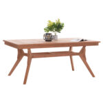 ΤΡΑΠΕΖΙ ΤΡΑΠΕΖΑΡΙΑΣ FB918116 ΞΥΛΟ TEAK--ΦΥΣΙΚΟ 180x91x75Υεκ.