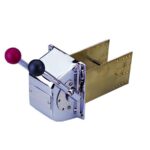 Διπλό χειριστήριο Χωνευτό INOX - 33.3mm x 108mm