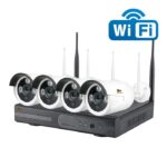 PZ-2MP IP WIRELESS KIT ΕΞΩΤΕΡΙΚΟΥ ΧΩΡΟΥ (4xBULLET CAMERA & 1x NVR)