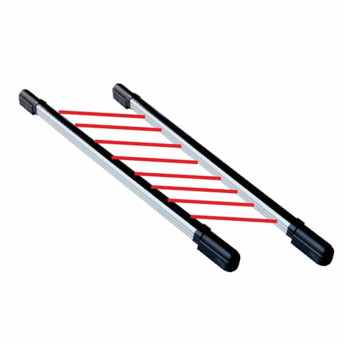 ALN-ISEC 0830 ΜΠΑΡΕΣ 8 ΔΕΣΜΩΝ 30Μ ΥΨΟΣ 140CM