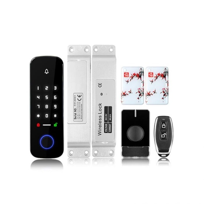 CGATE KIT D2 ΑΣΥΡΜΑΤΟ ΣΥΣΤΗΜΑ ΚΛΕΙΔΩΜΑΤΟΣ ΜΕ ΗΛΕΚΤΡΟΠΙΡΟ