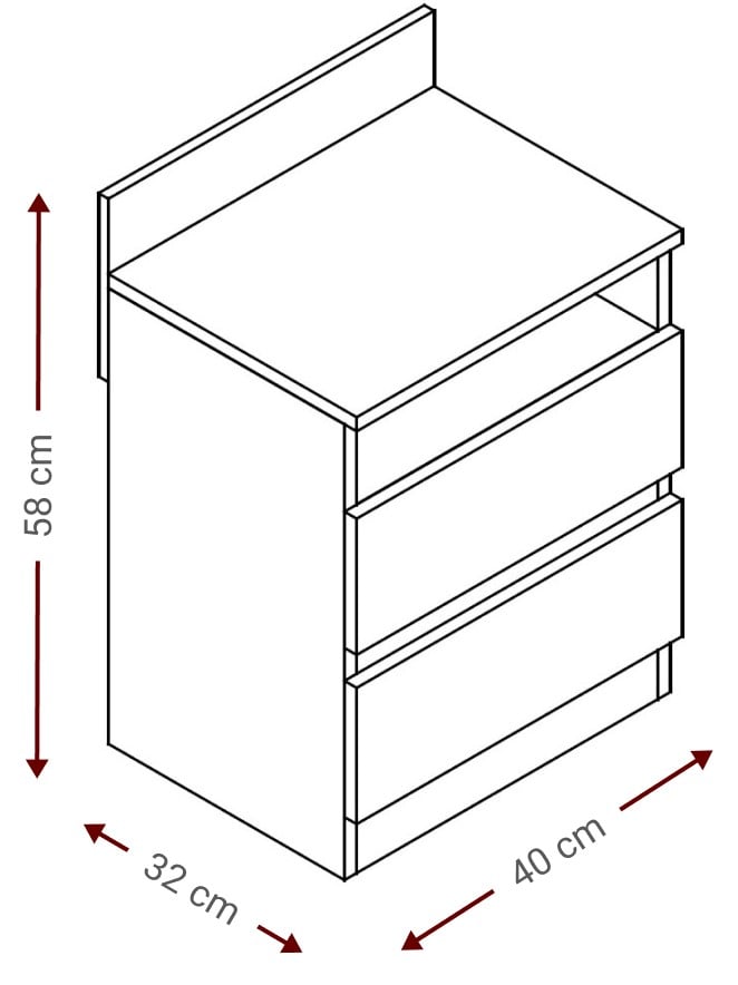 Κομοδίνο Juniper Plus-Leuko - Image 3