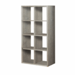 Βιβλιοθήκη σε χρώμα σταχτί 75x35x145