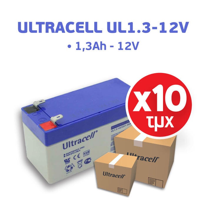 ΜΠΑΤΑΡΙΑ UL-12 1.3Ah Ultracell F1 10TMX ΠΡΟΣΦΟΡΑ