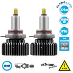 GloboStar® 82071 HIR2 9012 360° Line Extreme KIT Βασικού Φωτισμού Αυτοκινήτου & Φορτηγού 3rd Generation Can-Bus Extreme Truck Series LED CREE CXB COB 120W 16800lm DC 9-32V Αδιάβροχο IP66 Ψυχρό Λευκό 6000K