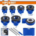 WADFOW ΣΕΤ ΦΙΛΙΕΡΕΣ 1/2" ΕΩΣ 2" 10ΤΕΜ (WJK1D91)