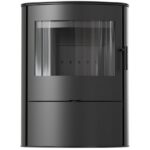 KRATKI KOZA/AB/S/2/ROLLO/BLACK 10KW (70-90M2) ΕΝΕΡΓΕΙΑΚΗ ΣΟΜΠΑ ΞΥΛΟΥ ΑΠΟ ΧΑΛΥΒΑ ΜΕ ΜΑΥΡΑ ΚΕΡΑΜΙΚΑ TERMOTEC