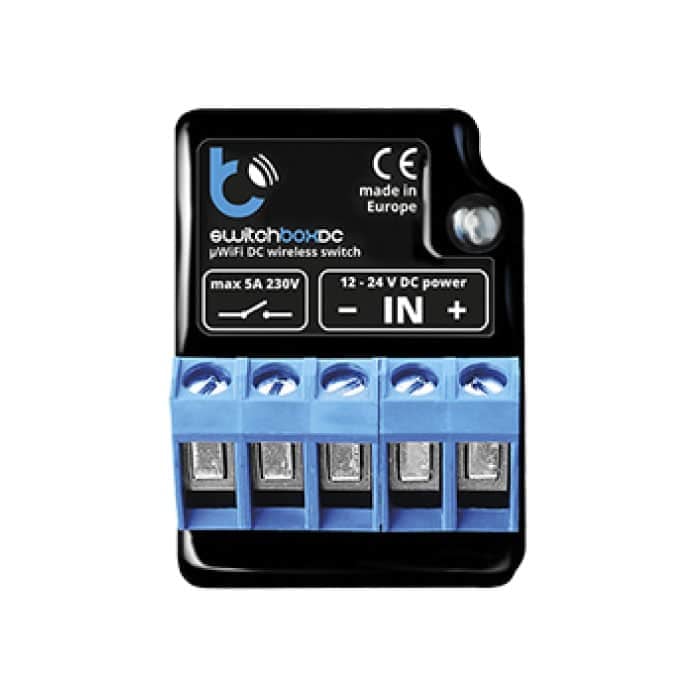 BL-SWITCHBOX dc 12-24v DC WI-FI ΕΛΕΓΧΟΣ ΔΙΑΚΟΠΤΗ