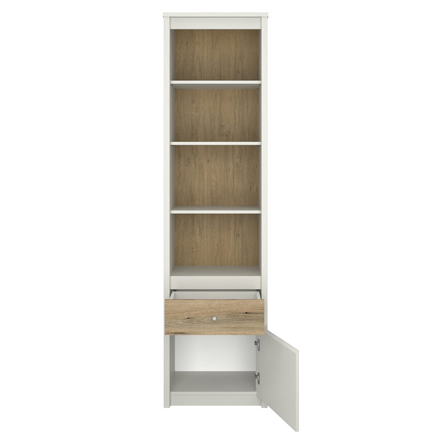 Ραφιέρα Karin Cashmere-Evoke Oak 56x36.5x210.5cm - Image 2