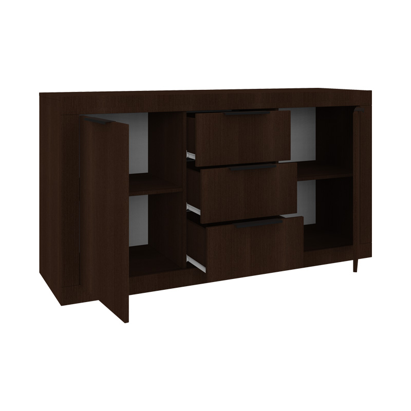 Μπουφές Doha pakoworld σε wenge απόχρωση 150x45x80.5εκ - Image 2
