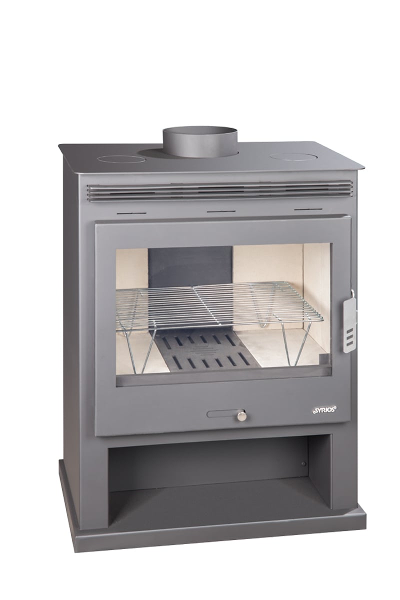 Syrios Ierapetra AS-SY-14A Ατσάλινη Ξυλόσομπα 16.3kW