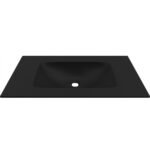 Νιπτήρας επίπλου DECISO 80 Black BDDEC080BK KARAG 80,5x46x12cm