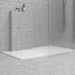 Ντουζιέρα ορθογώνια υψηλής αντοχής CLASSIC Bianco KARAG 140x70cm