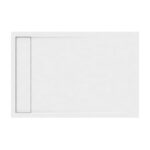 Ντουζιέρα ημικυκλική ακρυλική ELEMENT KARAG 90x90x5,5cm