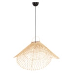 ΦΩΤΙΣΤΙΚΟ ΟΡΟΦΗΣ ΚΡΕΜΑΣΤΟ FB97878.02 RATTAN ΣΕ ΦΥΣΙΚΟ ΧΡΩΜΑ Φ58,5x31Yεκ