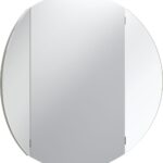Καθρέπτης Simple Round-Γκρι