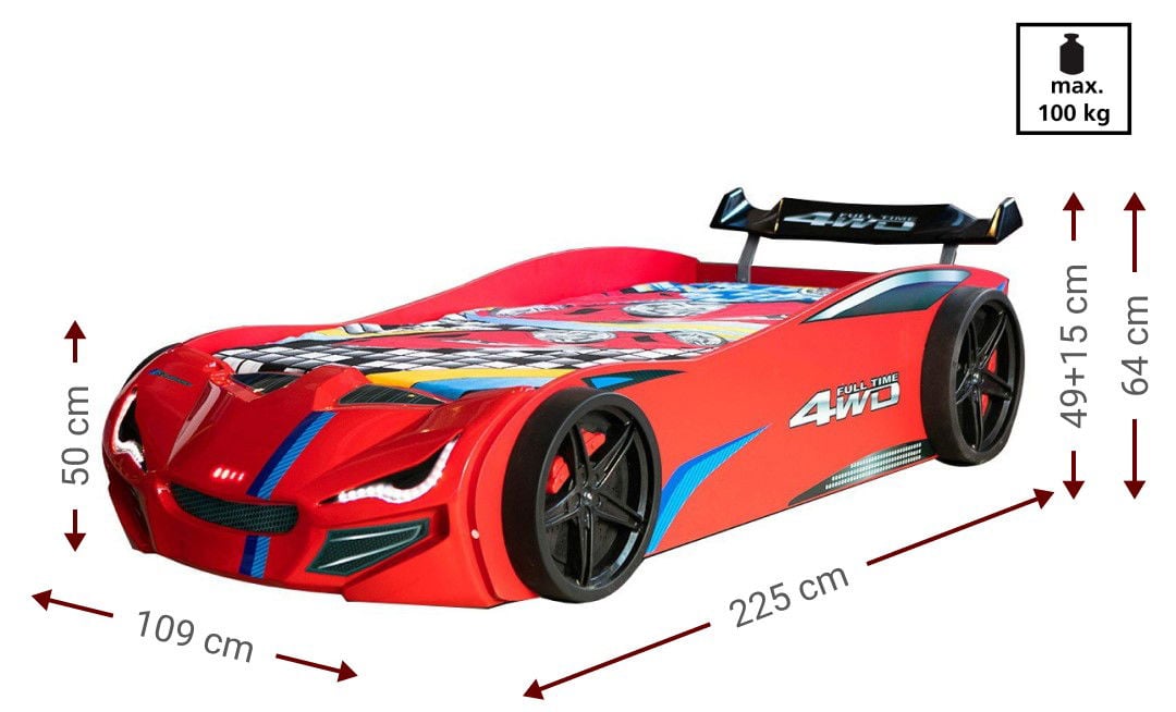 Κρεβάτι παιδικό Turbo plus - Image 4