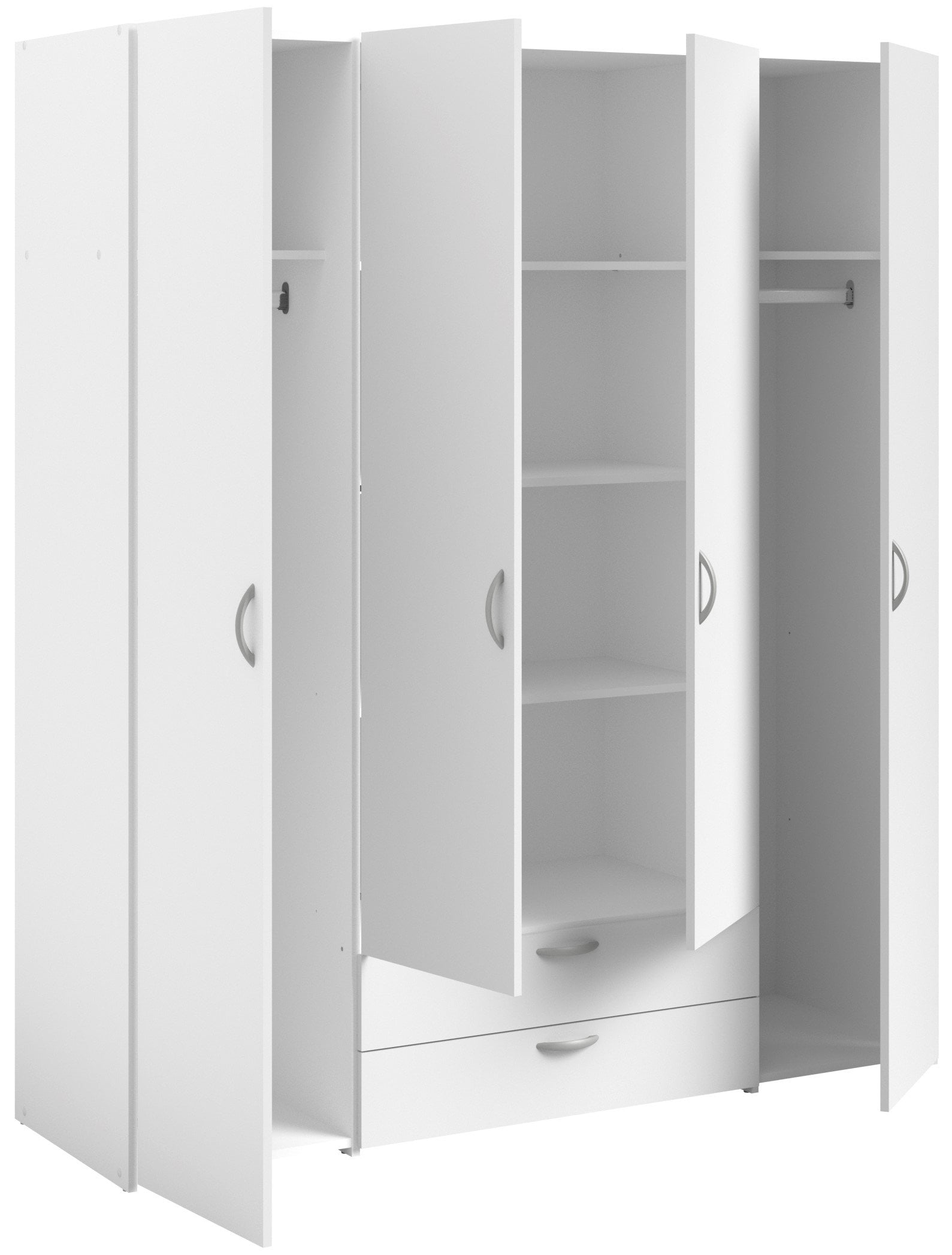 Ντουλάπα Dorm τετράφυλλη - Image 4