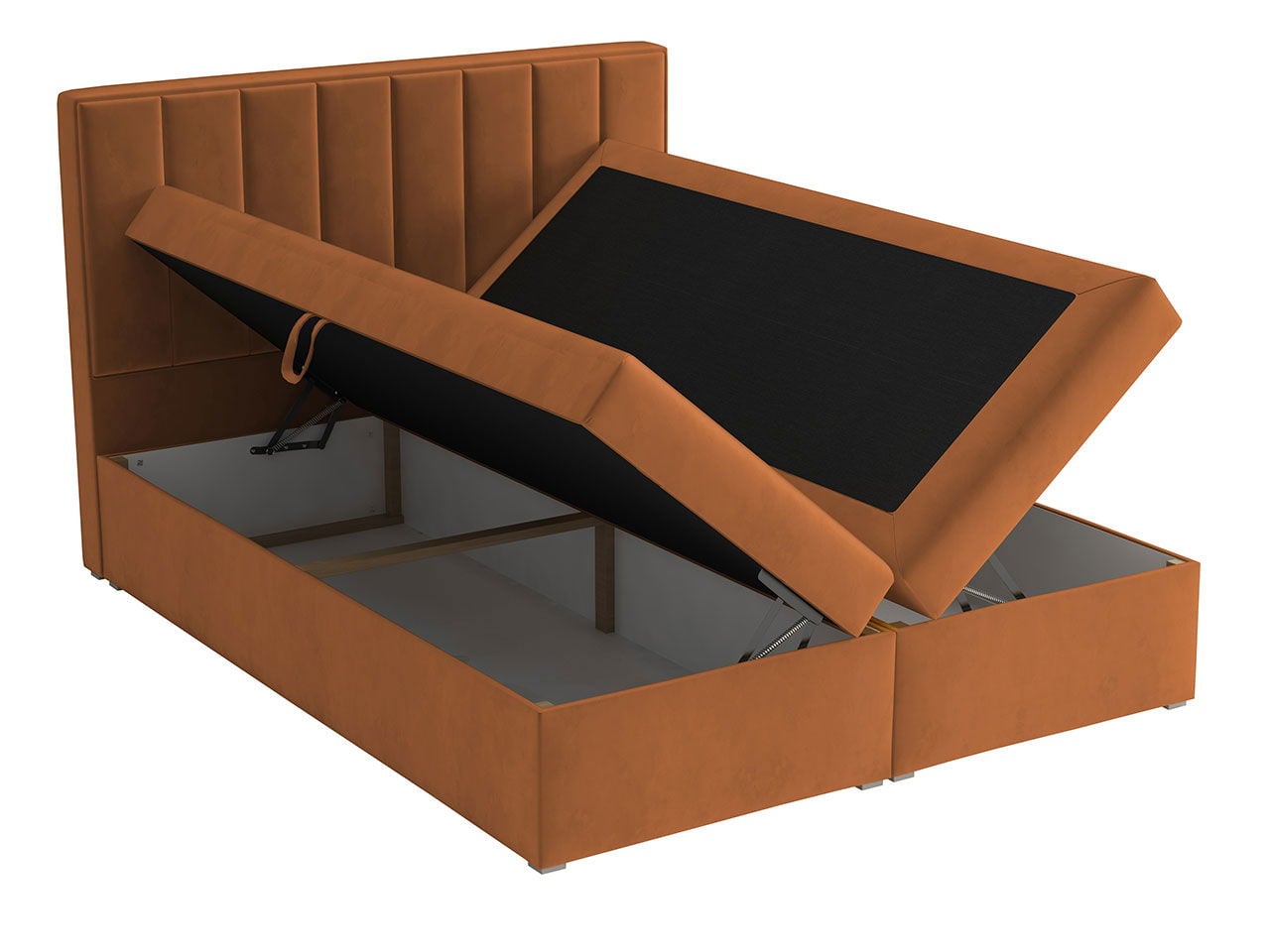Επενδυμένο κρεβάτι ideal Box - Image 2